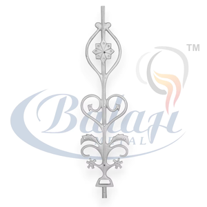 Balustrade en fonte grise de qualité supérieure, motif Paris, traitement de surface par sablage intense, finition polie, pour maisons haut de gamme, balcon - Product Image 1