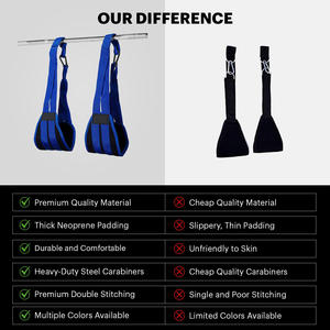 Sangle de musculation abdominale pour la maison, pour le renforcement du tronc et des bras, optimise la routine de remise en forme et les tractions, vente en gros et respirante - Product Image 5