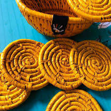 Tapis de repas en jacinthe d'eau de style vintage fait à la main pour la maison, banquet de mariage, motif solide au prix de gros bon marché - Product Image 5