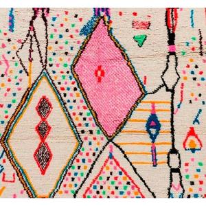 Tapis marocains faits main en laine, authentiques tapis berbères, laine naturelle, artisanat artisanal, taille et couleurs personnalisables, haute qualité - Product Image 1
