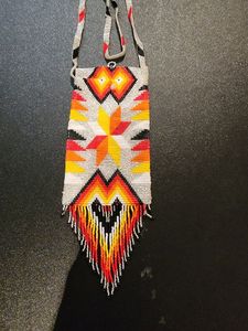 Perles de verre lampwork brodées à la main, style ethnique personnalisé, design unique, sac de téléphone, artisanat Nova Star - Product Image 5