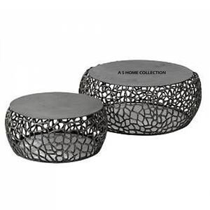 Durable Handmade 2-Tier Elegant & Sturdy Metal <b>Coffee</b> <b>Table</b> Style Pattern Perfect for Wedding Parties & Dessert Displays - Product Image 6