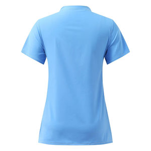 Gommage médical à manches courtes hauts de gommage personnalisés disponibles en prix de gros femmes gommage médical hauts OEM col en V uniforme d'infirmière - Product Image 3