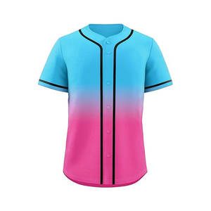 Camiseta de Béisbol y Sóftbol al por Mayor, Sublimación Completa, Camiseta de Béisbol Blanca - Product Image 1