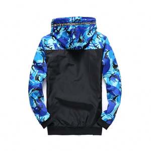 Men Female <b>Camo</b> Windbreaker Sports <b>Jacket</b> Nylon for Men Fashion <b>Jackets</b> With Hoodie for Spring Autumn - Product Image 2