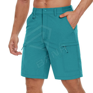 Pantalones cortos de verano para hombre, pantalones cortos informales de estilo Cargo de peso pesado de algodón y poliéster, pantalones cortos Cargo recién llegados al por mayor - Product Image 2