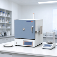 Four à moufle automatique rapide pour l'analyse des cendres de charbon et des matières volatiles, testeur 1000°C avec contrôle de température PID et écran tactile pour l'analyse du charbon en laboratoire