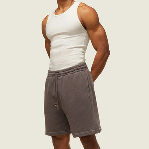 Pantalones Cortos de Trabajo Personalizados al por Mayor para Hombre, Pantalones Cortos Deportivos Holgados de Invierno para Hombre, Pantalones Cortos de Moda de Forro Polar y Algodón con Bolsillos para Hombre - Product Image 2