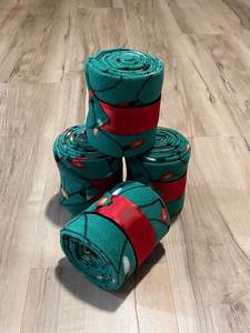 Vendas de Forro Polar para Caballos de Polo, Vendajes Elásticos para Patas, Soporte para Patas de Caballos para el Cuidado Equino - Product Image 2