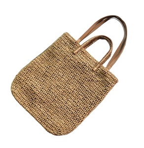 Bolso de Paja Tejido a Mano, Grande, Mágico, de Ganchillo, Bolso de Paja Tejido a Mano, Bolsos de Playa de Macramé, Directo del Proveedor Indio - Product Image 1
