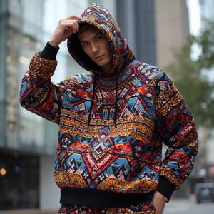 Sudadera con Capucha de Invierno Personalizada con Bordado, Sudadera de Felpa de Algodón Estampada con Opciones de Etiqueta Privada OEM/ODM - Product Image 1