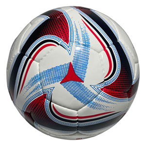 Balón de fútbol, superventas, material de cuero, tamaño personalizado, alta calidad, ligero, servicio OEM, el mejor balón de fútbol profesional - Product Image 1