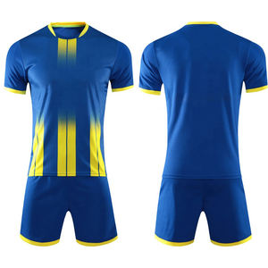 ชุดเสื้อฟุตบอลโพลีเอสเตอร์100% สำหรับเด็กและผู้ใหญ่ชุดเสื้อฟุตบอลพิมพ์ลายพิมพ์ซับลิเมชัน - Product Image 2