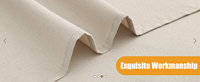 Nappe jetable écologique personnalisée en non-tissé 100 % polypropylène très résistante 110 GSM motif géométrique abstrait