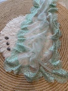 Belle soie d'organza avec des paillettes travail Saree femme fabricant de mode et fournisseur de Surat au taux le plus bas - Product Image 5