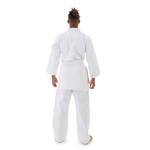 Uniforme de Judo Blanco Personalizado, Elástico, Ligero y Transpirable, Traje de Entrenamiento de Artes Marciales con Cinturón para Adultos - Product Image 4