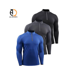 Camiseta de Protección Solar de Alta Calidad, Manga Larga, Ligera, para Hombre, Rendimiento, Cómoda, Transpirable, Color Sólido - Product Image 3
