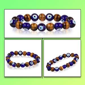 Astrological Gemstone Ball Charm <b>Bracelet</b> for Reiki/Yoga <b>Healing</b>-Natural & Certified by Arihant Gems & Jewels - Product Image 5