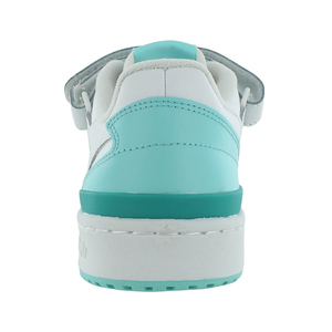 Chaussures basses Adidas Forum pour femmes, blanc/vert aqua clair/vert menthe, légères avec semelle intérieure en TPU, embout en acier, amorti pour l'automne - Product Image 3