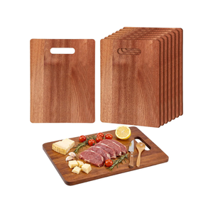 Planches à découper en bois d'acacia de haute qualité pour la cuisine, plateau de service pour pizza, pain, charcuterie, fabriquées au Vietnam - Product Image 1