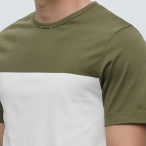 Offre Spéciale T-shirts pour hommes tricotés de qualité supérieure broderie Logo manches courtes conception personnalisée t-shirts fournisseur de BD - Product Image 6