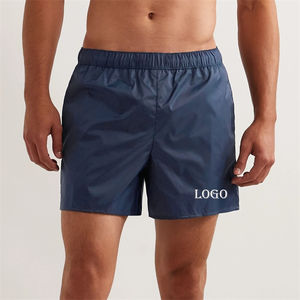 2024 ใหม่แฟชั่นสไตล์ขายส่งโลโก้ที่กําหนดเองไนลอนชุดว่ายน้ําแห้งเร็วชายหาดกางเกงขาสั้นผู้ชายสําหรับMan - Product Image 5