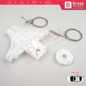 Kit de réparation de lève-vitre arrière droit BWR262 pour Passat B5 B5.5 3B 3BG Superb MK1 B5 3U 3B5839462 - Product Image 6