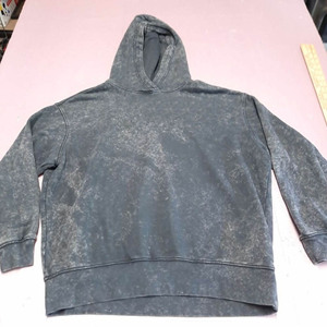 เสื้อฮู้ดสำหรับผู้ชายซักเป็นกรดเสื้อฮู้ดแบบสวมหัวพิมพ์ลายแบบกำหนดเองได้ไซส์ใหญ่พิเศษออกแบบได้ตามที่ต้องการ - Product Image 3