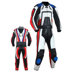 Fabricante de Pakistán, Trajes de Motocicleta para Hombre, Transpirables, de Cuero, Colores y Logotipo Personalizables, Servicio OEM de Alta Calidad, MOQ Bajo - Product Image 6