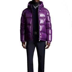 Chaqueta de invierno para hombre y mujer, Abrigo acolchado de algodón cálido, brillante, nuevo diseño - Product Image 4