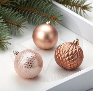 Splendide gamme d'élégance de Noël avec ornements, figurines et décor festif - Product Image 1