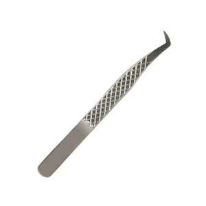 Pinzas para Extensión de Pestañas de Acero Inoxidable Antiestáticas de Precisión Duraderas con Punta de Fibra Totalmente Negras, las Mejores Pinzas para Volumen - Product Image 5