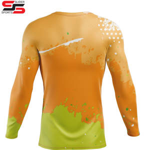 New Adults <b>Men's</b> <b>Rash</b> <b>Guards</b> Made With Polyester For Wholesale <b>Rash</b> <b>Guard</b> <b>Men</b> Long Sleeve <b>Rash</b> <b>Guard</b> and fighting wear - Product Image 2