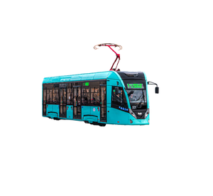 Modèle de tramway moderne haute capacité série T811 avec système de contrôle à transistors et conception confortable pour les passagers - Product Image 1