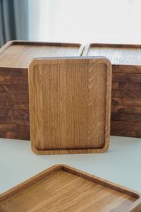 PLATEAU DE SERVICE EN BOIS DE QUALITÉ DE CUISINE Planche à fromage durable Planche à découper Planche à découper en bois d'acacia avec poignée - Product Image 2