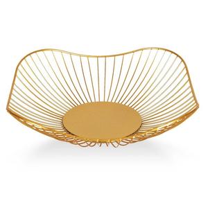 Handmade Luxury Gold Metal Fruit Bowl for Home Decor Wholesale Modern Decorative Serving Bowl for Hotel and Wedding Decor - Product Image 1