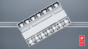Luminaire sur rail LED commercial à haut rendement |   Système d'éclairage de magasin 3000K 3500lm contrôlé par DALI, indice de protection IP20, garantie de 5 ans, blanc - Product Image 3