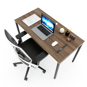 Executive Minimalist Luxury 120x60cm <b>Computer</b> Table with Melamine Coating & Sleek HBSL004 Legs - Product Image 3