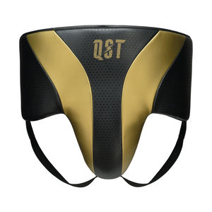 Protector de ingle personalizable de alto rendimiento hecho de cuero PU para boxeo MMA Muay Thai-Protector de ingle - Product Image 2