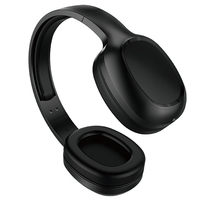 Headphone Nirkabel Over Ear Suara Hi Fi Bass Mendalam Nyaman Dipakai Kontrol Sentuh Headset Audio Stereo
