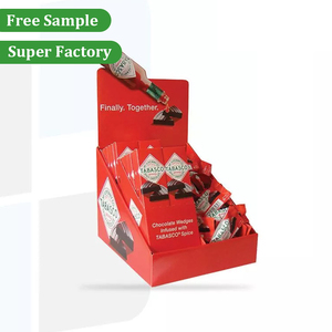 תיבת תצוגה מותאמת אישית קרטון srp מוכן אריזה מתקפל מדמיע את pdq אחסון Pdq תיבות תצוגה קמעונאית - Product Image 2