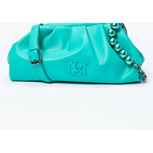 Borsa a Tracolla Verde con Perline e Decorazione di Perle di Badgley Mischka - Product Image 3