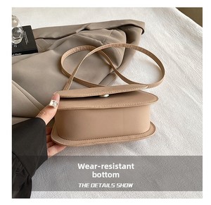 Sac bandoulière en cuir PU pour femme, petit sac à bandoulière avec fermeture magnétique, mini sac messager, usage quotidien <span class=keywords><strong>d</strong></span>écontracté - Product Image 6