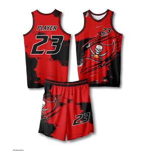 Uniformes de Baloncesto Unisex Deportivos, Conjuntos de Camisetas sin Mangas Sublimadas, Fabricante de Uniformes Deportivos - Product Image 1