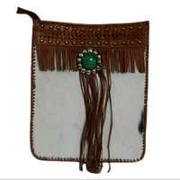 Housse pour ordinateur portable élégante en cuir véritable et en matériau PC, fabriquée au Maroc, par Moroccan Soul