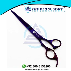 Tijeras de Peluquería Profesionales al por Mayor, Tijeras de Corte de 7 Pulgadas, Tijeras para Mascotas, Estilo Morado - Product Image 2