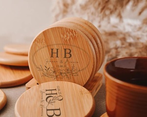 Posavasos Redondos Ecológicos Clásicos de Resina con Efecto Mármol, Duraderos, para Decoración Elegante del Hogar - Product Image 2