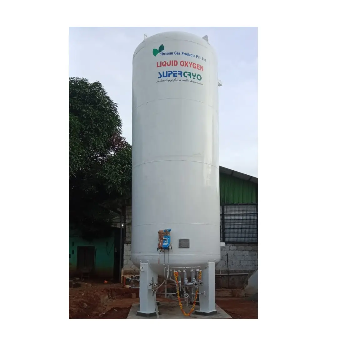 Factory Direct Sale Commercial Large Gas Cryogenic Storage Tank for Gas Storage Available at Low Price from India