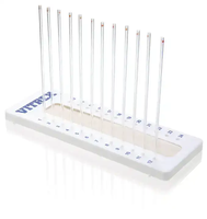 Plaques de cire de scellement capillaire pour hématocrites de laboratoire