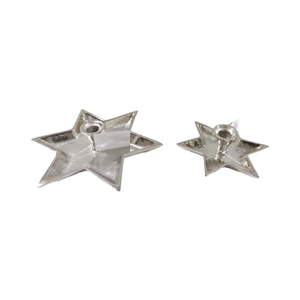 Grand bougeoir en forme d'étoile pour la décoration de la maison pour les occasions de Noël et d'anniversaire - Product Image 1